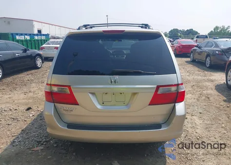 2007 Honda Odyssey Ex from USA, damaged, VIN 5FNRL38487B061583